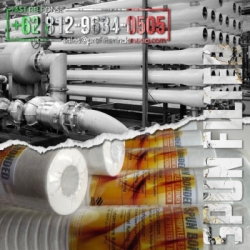 spun bonded deep groove filter cartridge  medium